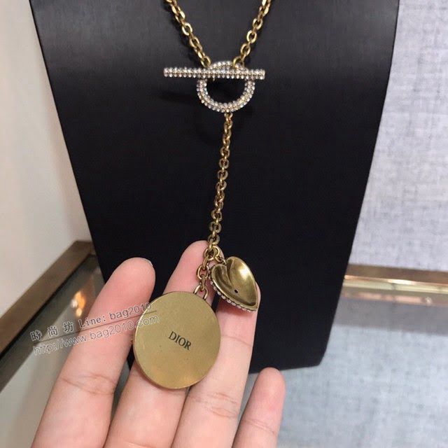 Dior飾品 迪奧經典熱銷新款金色銀色星星蜜蜂項鏈  zgd1102
